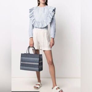 Furla Opportunity Jacquard Logo Tote Bag